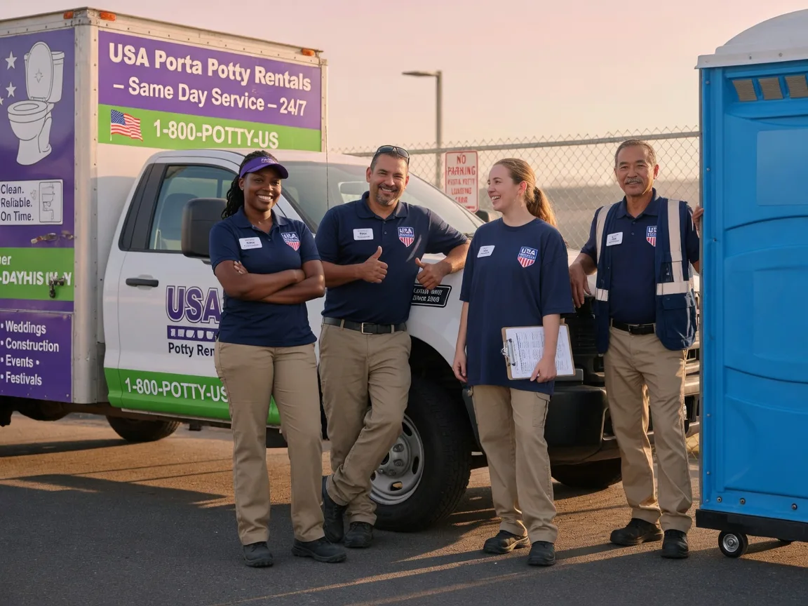 Porta Potty Rental company in Cerritos, CA